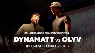 DYNAMATT vs OLYV | IBF CHAMPIONSHIP 2024 | SOLO MALE | Top 8