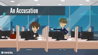 English Conversation Lesson 37:  An Accusation