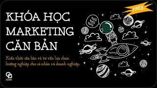 KHÓA HỌC MARKETING CĂN BẢN MIỄN PHÍ HÀNG TUẦN CHO NGƯỜI MỚI