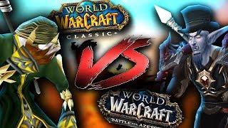 Getting Help From Others! Classic VS Retail - WoW Machinima