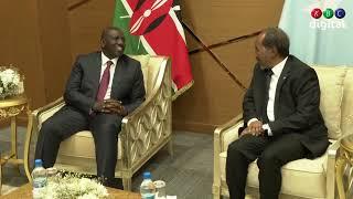 President Ruto in Mogadishu for Somalia-Frontline States Summit 2023