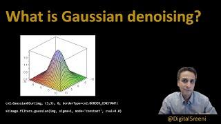 96 - What is Gaussian Denoising Filter?