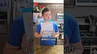 TAYLOR SWIFT Super Bowl BINGO!! #shorts ‍️