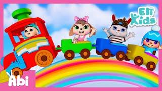 Color Train Song | Color Learning Fun | Eli Kids Songs & Nursery Rhymes