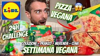 MANGIO PER 24 ORE SOLO CIBO VEGANO DELLA LIDL! | Vlog novità al supermercato ️