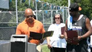 Orrin Webb, Sr. Basketball Court Dedication