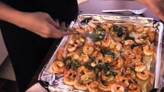 Kasia's Kitchen Episode 02 Broiled Shrimp