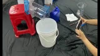 How to mix epoxy resin for table casting