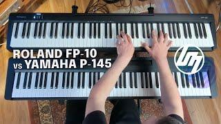 Roland FP-10 vs Yamaha P-145 Piano Comparison | Better Music