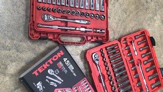 Tekton vs Milwaukee Socket Sets....SURPRISING RESULTS!!