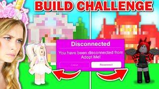 DISCONNECTING Build Challenge In Adopt Me! (Roblox)