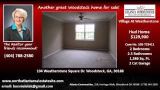 Village At Weatherstone Hud Homes for Sale Cherokee County