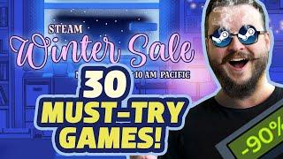 Steam WINTER SALE 2024! 30 Must-Try Discounted Games!