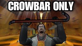 Is It Possible To Beat Half-Life Using Only The Crowbar?