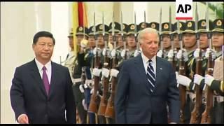 US Vice President, Joe Biden meets Chinese leadership