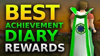 Best Achievement Diary Rewards in OSRS