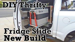 DIY Thrifty Fridge Slide 2 "The new build"