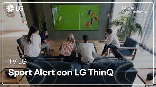 LG TV | How to receive Sports Alerts on Smart TV with LG ThinQ