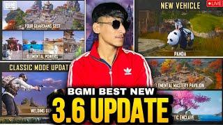 3.6 UPDATE NEW FEATURE BGMI LIVE️#bgmi #shortslive #shortsfeed #pubg #short