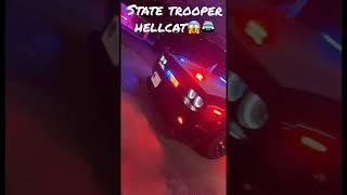 State trooper hellcat crashes carmeet