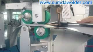 Hot air hem welding with cord for PVC tent keder or banner making