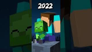 Minecraft 2022 VS 2050  #minecraft #trending #shorts