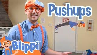 Blippi Exercises At Amy's Playground! | Learn about Exercising | Educational Videos for Toddlers