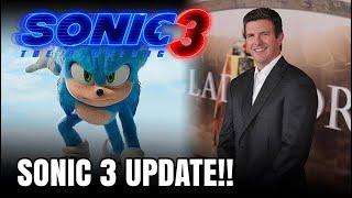 NEW Sonic Movie 3 UPDATE & PROMO! (JEFF FOWLER INTERVIEW!)