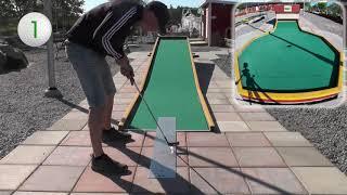 Uppsala Minigolfpark Filt Bana 1 - Dropp