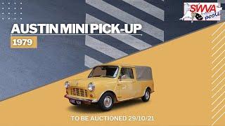 Lot 51 - Austin Mini Pick-Up 1979 | SWVA October Classic Sale