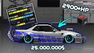 Nissan Skyline R34 | Pixel Car Racer | F1X 25.000.000$