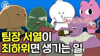 영상 마감을 못 맞추면 이런 게 나옵니다ㅣ팀 교양만두의 가족같은 회사 생활