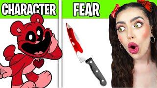 ALL SMILING CRITTERS BIGGEST FEARS + FAVORITE THINGS!? (Smiling Critters But It's CANDY!)