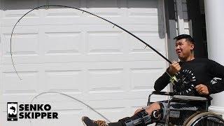 How strong is a Travel Fishing Rod from Amazon?