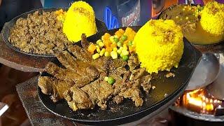 Filipino Food Sizzling Unli Rice & Unli Gravy Sauce | Sizzling Liempo | Sizzling Pork | T-Bone