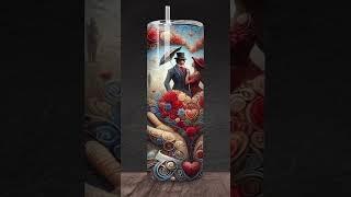 Artistic Valentines Tumblerwrap Designs #tumbler #png #valentinesday #kiss