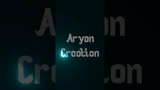 It's my life  | ARYAN CREATION| Subscribe for more |