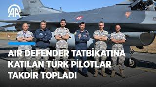 Türkiye NATO tarihinin en büyük hava tatbikatına F16’lar ile katıldı | Tük pilotlar takdir topladı