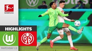 7-Goal Thriller! | VfL Wolfsburg - 1. FSV Mainz 05 4-3 | Highlights | Matchday 13 – Bundesliga 24/25