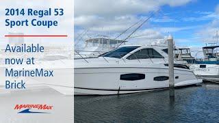 2014 Regal 53 Sport Coupe for sale at MarineMax Brick, NJ