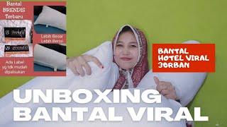 UNBOXING BANTAL HOTEL VIRAL 30 RIBUAN || SUPER MURAAAAHHH