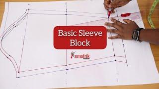 Basic Sleeve Block Tutorial (Easy, accurate and beginner's friendly)