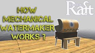 How Mechanical Watermaker Works? - Survive On Raft