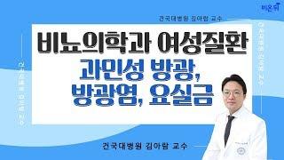 [닥튜버] 여성배뇨장애 - 과민성 방광, 방광염, 요실금 - 건국대학교병원 비뇨의학과 김아람 교수