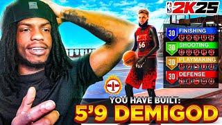 This 5'9" 4-WAY MENACE Build is INSANE on NBA 2K25! BEST 5’9 ISO BUILD on NBA 2K25!