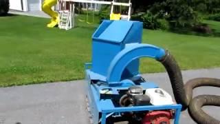 Goossen Straw Blower Honda Motor Electric Start