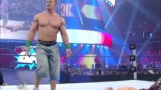 WWE The Bash 2009 - John Cena Attitude Adjustment And STF On The Miz [HQ]