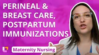 Perineal and Breast Care, Postpartum Immunizations - Maternity - Postpartum Care | @LevelUpRN