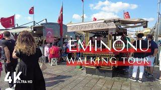 4K İstanbul Eminönü Yürüyüş Turu | Istanbul Eminonu Walking Tour