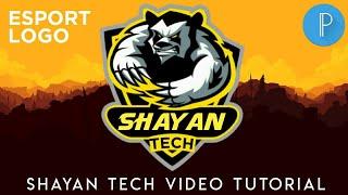 How to make Gaming Esport Logo | Shayan Tech